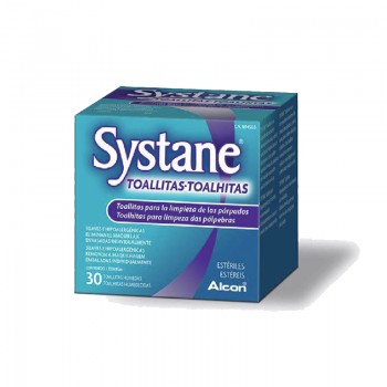 Toalhitas de Limpeza Palpebral Systane 30 Un